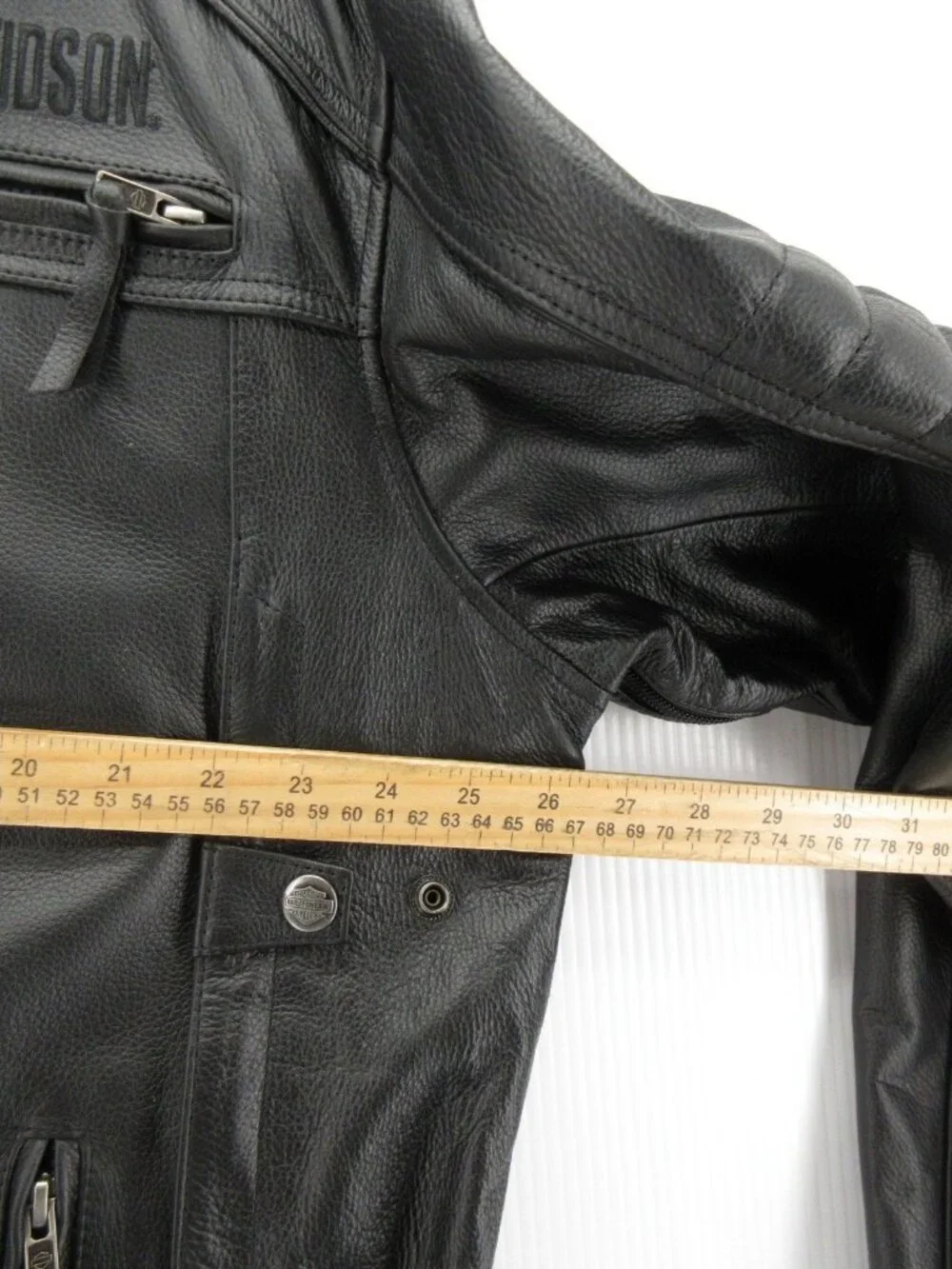 Harley Davidson Jacket XXXL Cowhide Leather Riding Gear Biker Padded